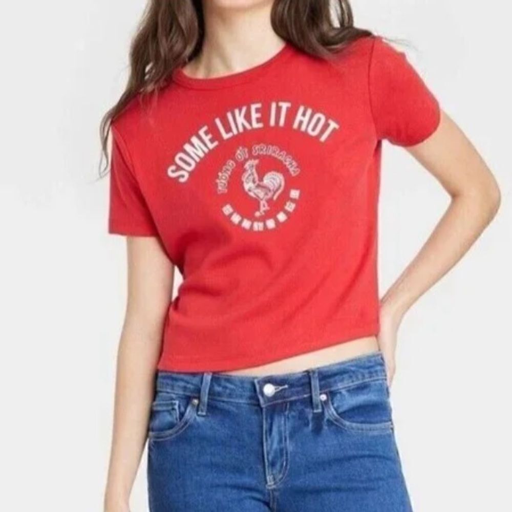 Top Cropped NWT Sz L